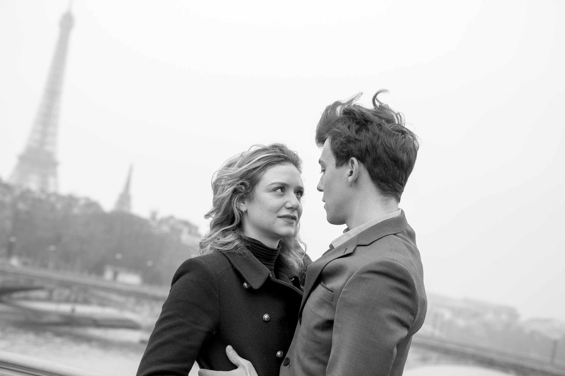 Paris Alexander III bridge model photography